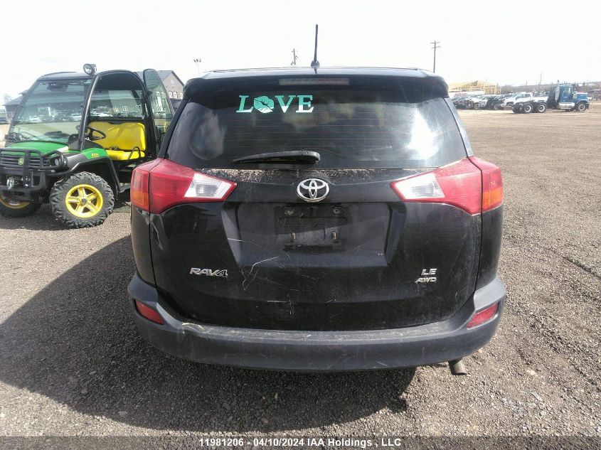 2014 Toyota Rav4 Le VIN: 2T3BFREV0EW223335 Lot: 11981206