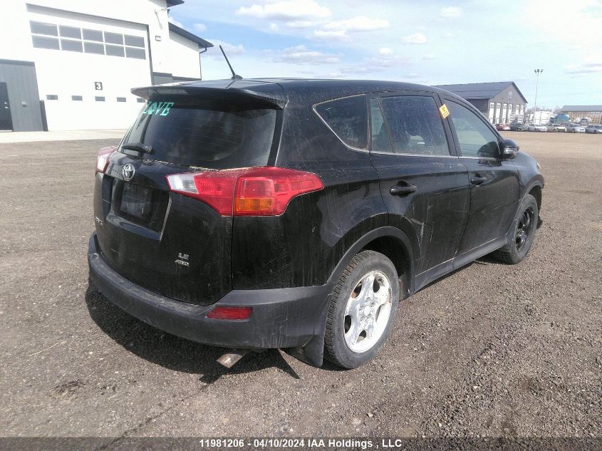 2014 Toyota Rav4 Le VIN: 2T3BFREV0EW223335 Lot: 11981206