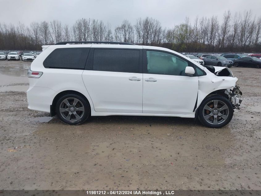 2020 Toyota Sienna Se/Se Premium VIN: 5TDXZ3DC4LS067597 Lot: 11981212