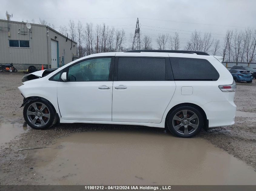 2020 Toyota Sienna Se/Se Premium VIN: 5TDXZ3DC4LS067597 Lot: 11981212