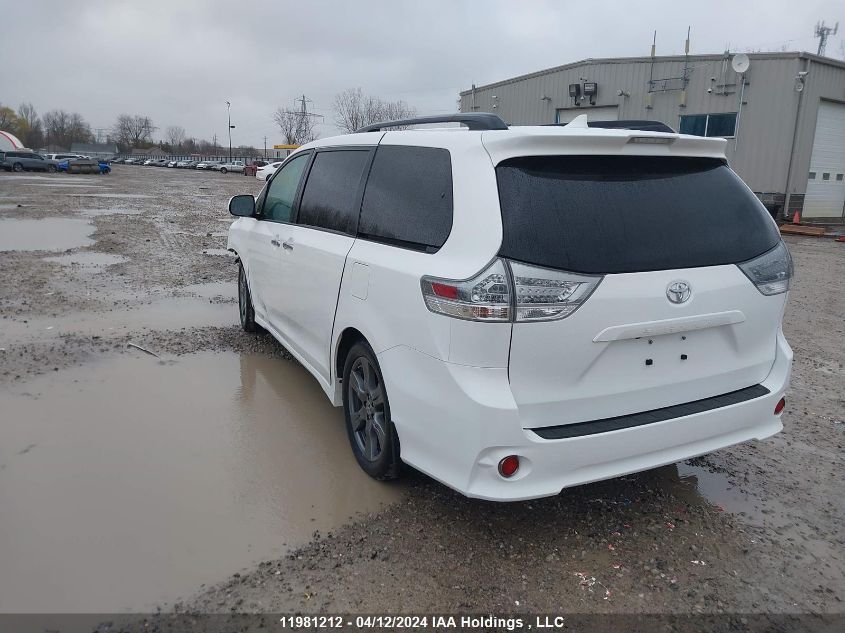 2020 Toyota Sienna Se/Se Premium VIN: 5TDXZ3DC4LS067597 Lot: 11981212