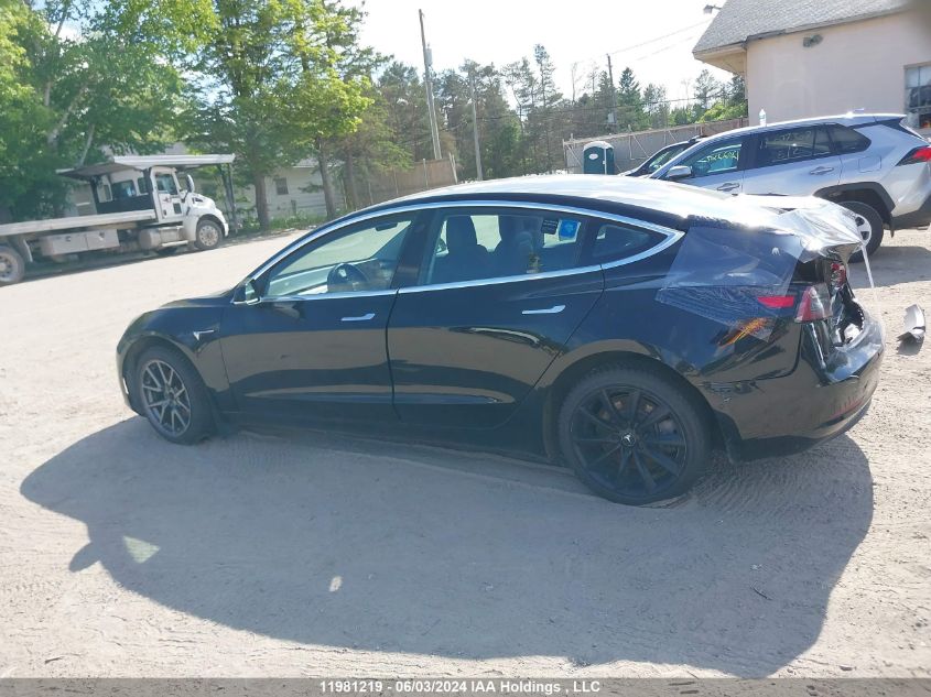 2019 Tesla Model 3 VIN: 5YJ3E1EA8KF321360 Lot: 11981219