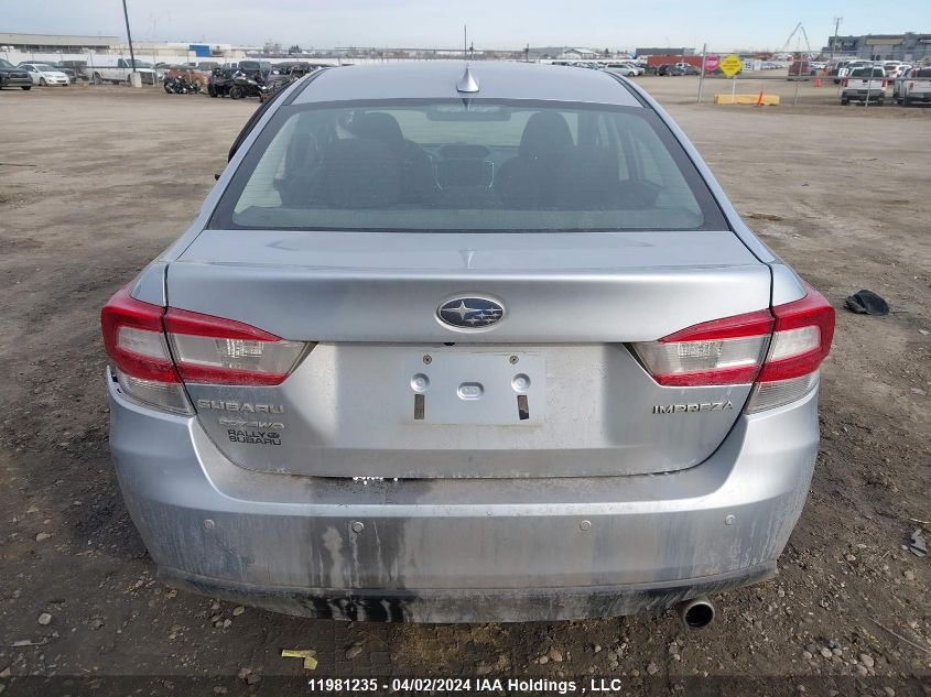 2020 Subaru Impreza VIN: 4S3GKAG67L3600834 Lot: 11981235