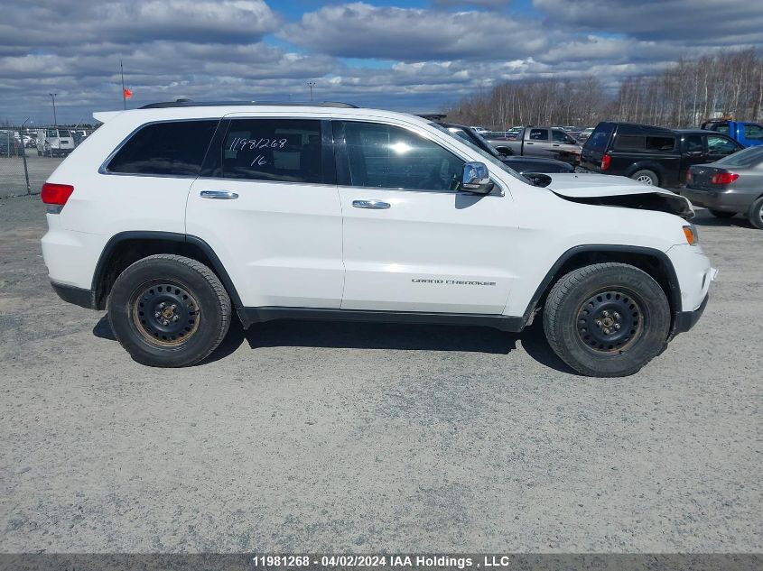 2016 Jeep Grand Cherokee Limited VIN: 1C4RJFBG3GC413881 Lot: 11981268