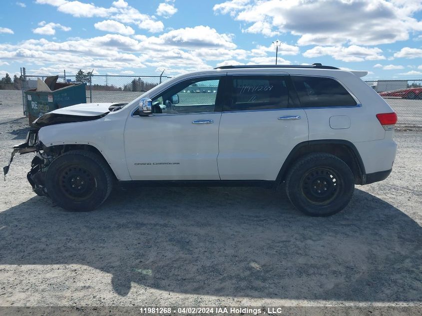 2016 Jeep Grand Cherokee Limited VIN: 1C4RJFBG3GC413881 Lot: 11981268