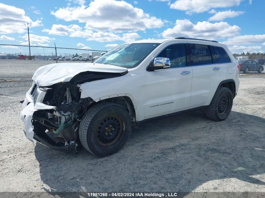 2016 Jeep Grand Cherokee Limited VIN: 1C4RJFBG3GC413881 Lot: 11981268