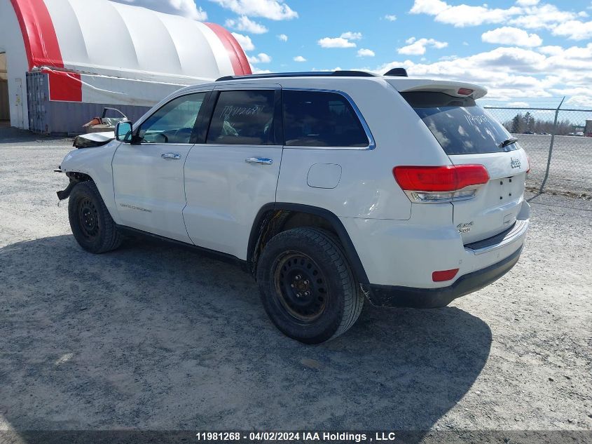 2016 Jeep Grand Cherokee Limited VIN: 1C4RJFBG3GC413881 Lot: 11981268