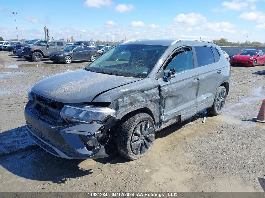 2024 Volkswagen Taos VIN: 3VVSX7B29RM014941 Lot: 11981284