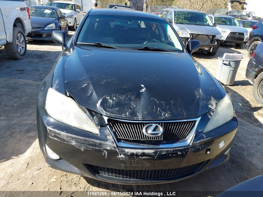 2008 Lexus Is 250 VIN: JTHCK262382021788 Lot: 39240562