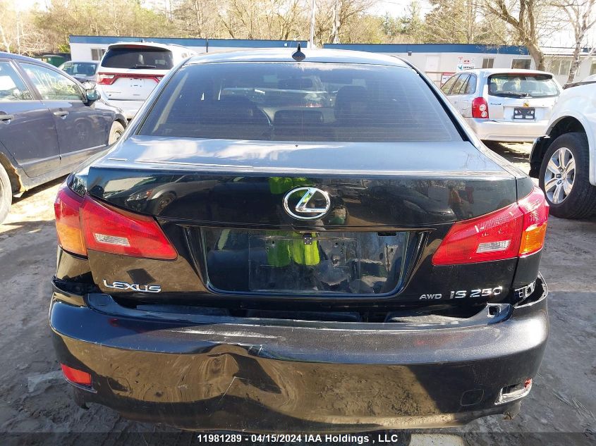 2008 Lexus Is 250 VIN: JTHCK262382021788 Lot: 39240562