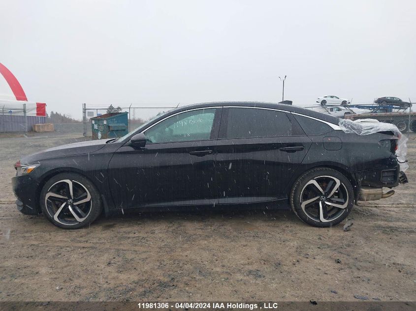 2018 Honda Accord Sedan VIN: 1HGCV1F36JA805519 Lot: 11981306