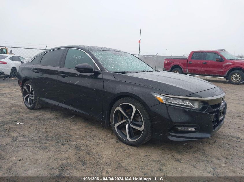 2018 Honda Accord Sedan VIN: 1HGCV1F36JA805519 Lot: 11981306