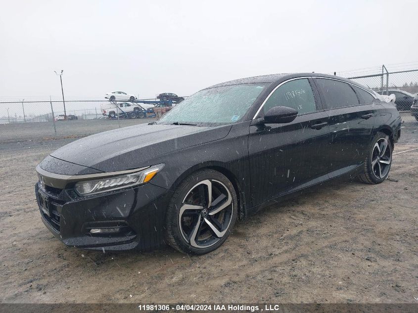 2018 Honda Accord Sedan VIN: 1HGCV1F36JA805519 Lot: 11981306