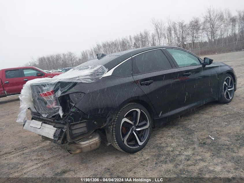 2018 Honda Accord Sedan VIN: 1HGCV1F36JA805519 Lot: 11981306