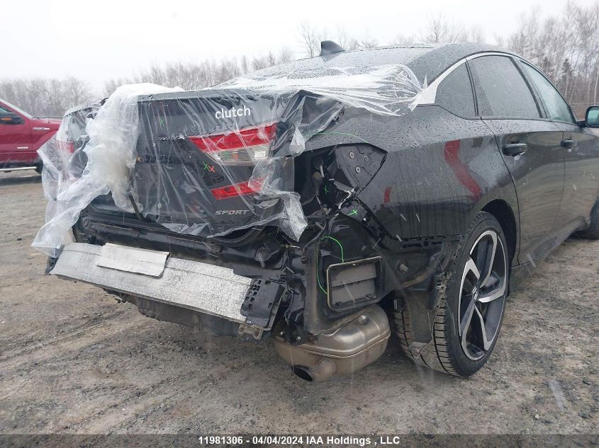 2018 Honda Accord Sedan VIN: 1HGCV1F36JA805519 Lot: 11981306