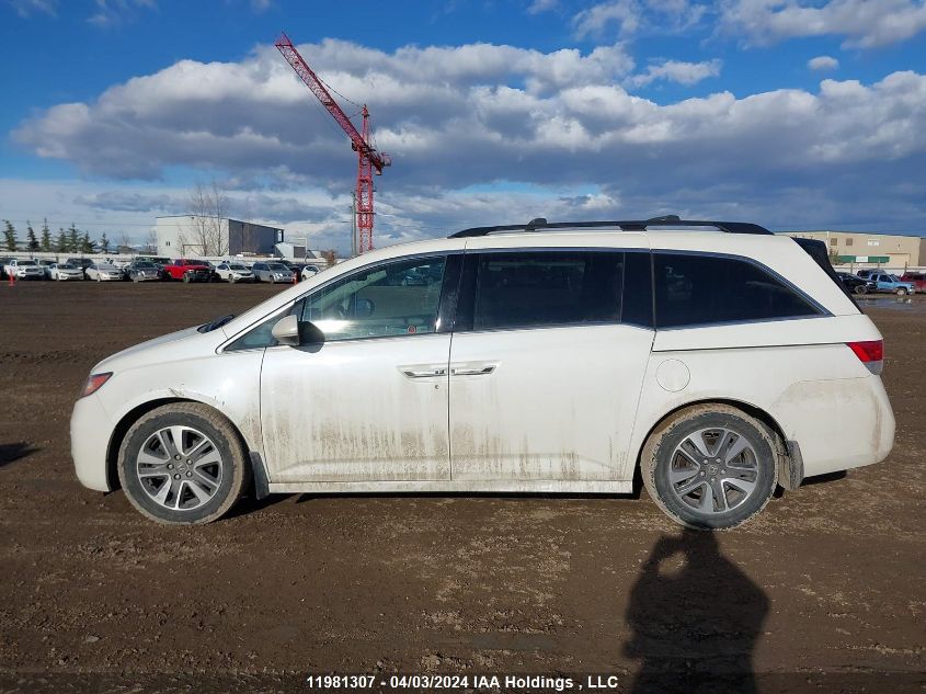 2016 Honda Odyssey Touring VIN: 5FNRL5H99GB505304 Lot: 39258953