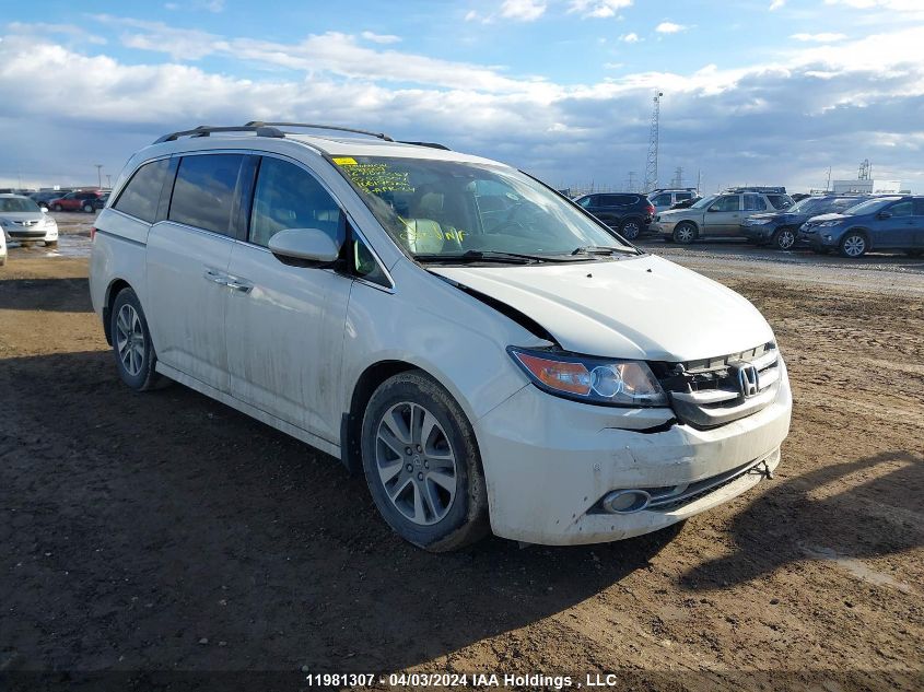 2016 Honda Odyssey Touring VIN: 5FNRL5H99GB505304 Lot: 39258953