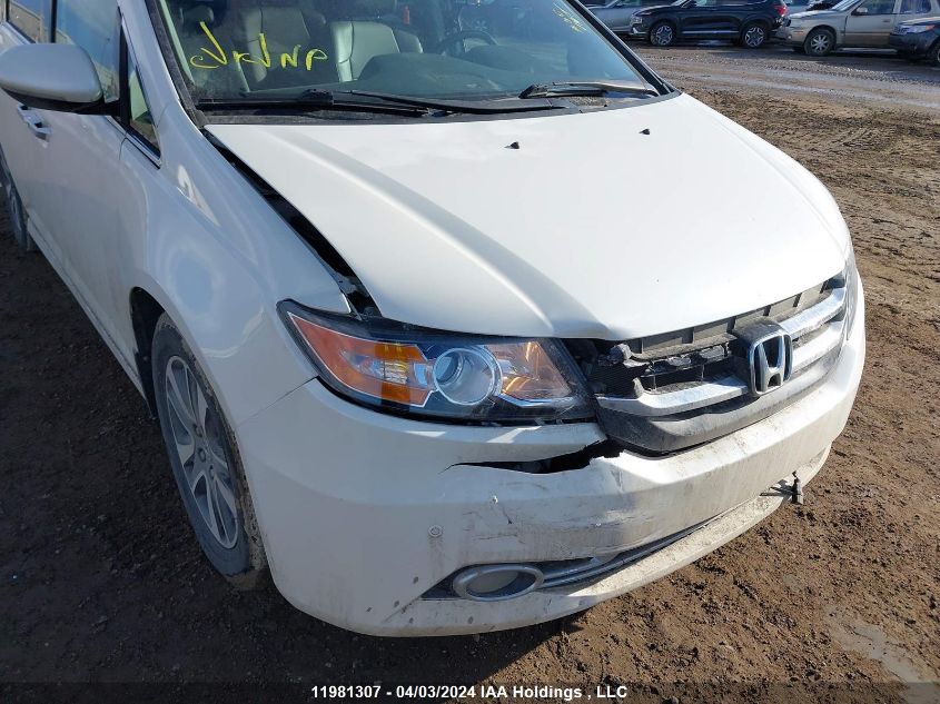 2016 Honda Odyssey Touring VIN: 5FNRL5H99GB505304 Lot: 39258953