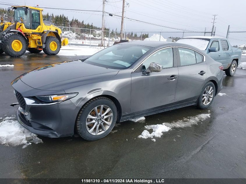 2021 Mazda Mazda3 VIN: JM1BPAB78M1339402 Lot: 11981310