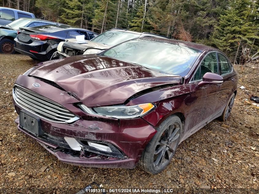 2018 Ford Fusion Titanium/Platinum VIN: 3FA6P0D93JR236504 Lot: 11981318