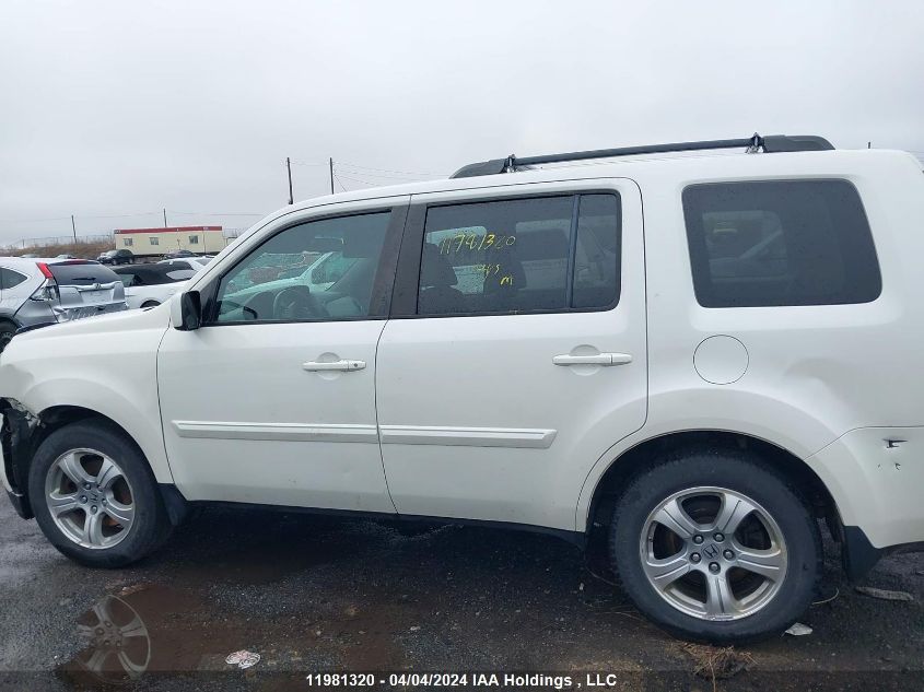 2014 Honda Pilot VIN: 5FNYF4H50EB505196 Lot: 51740724