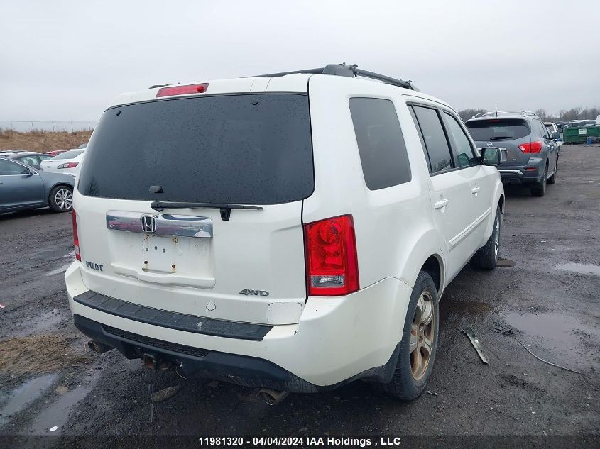 2014 Honda Pilot VIN: 5FNYF4H50EB505196 Lot: 51740724