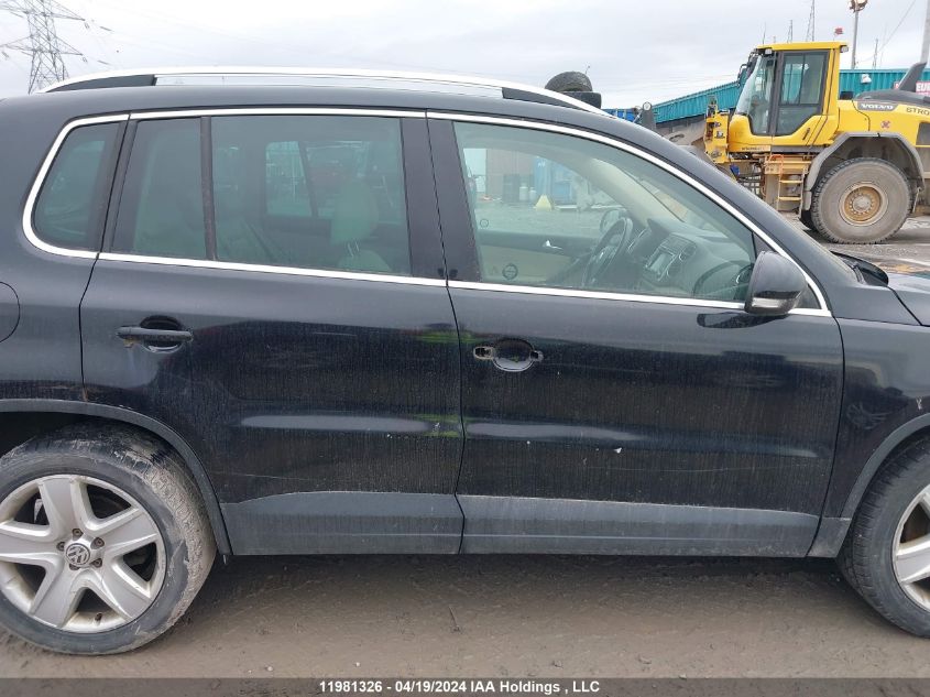 2010 Volkswagen Tiguan VIN: WVGBV7AX9AW511814 Lot: 11981326