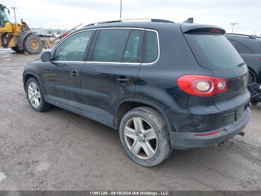 2010 Volkswagen Tiguan VIN: WVGBV7AX9AW511814 Lot: 11981326