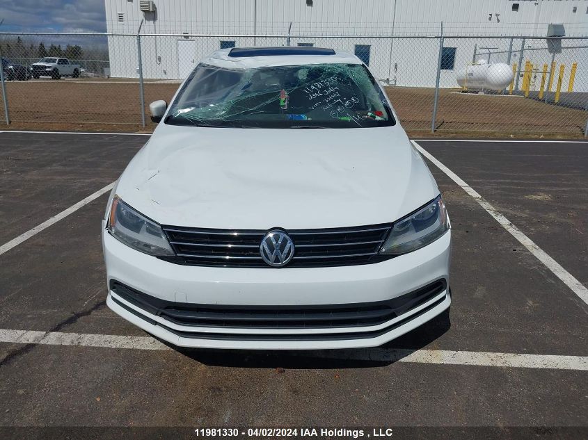 2016 Volkswagen Jetta Comfortline VIN: 3VWD07AJ0GM351027 Lot: 11981330