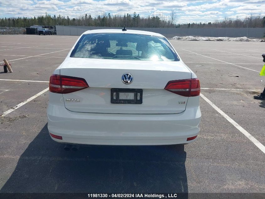 2016 Volkswagen Jetta Comfortline VIN: 3VWD07AJ0GM351027 Lot: 11981330