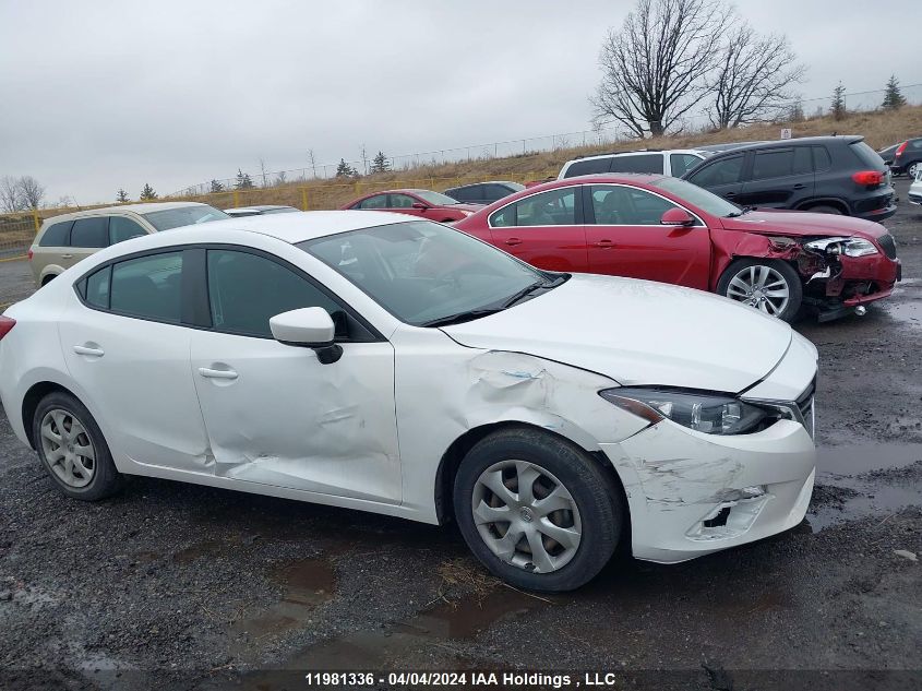 2016 Mazda 3 Sport VIN: 3MZBM1U77GM318549 Lot: 74353883