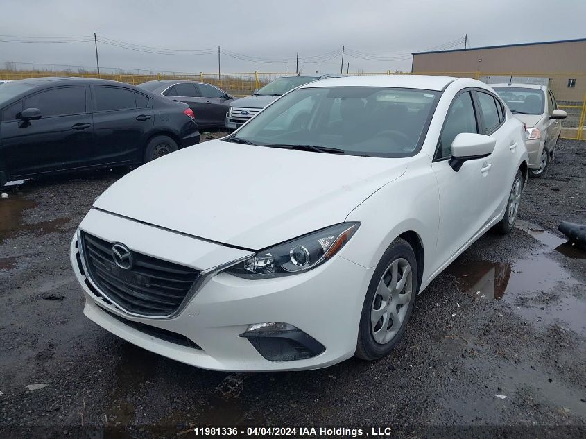 2016 Mazda 3 Sport VIN: 3MZBM1U77GM318549 Lot: 74353883