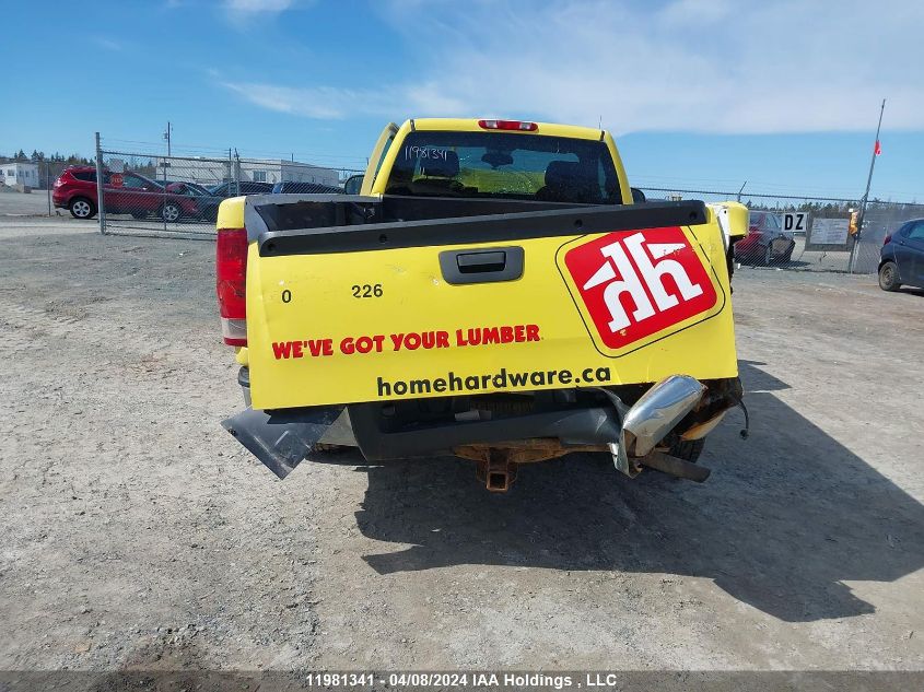 2011 GMC Sierra K1500 VIN: 1GTN2TEA8BZ207821 Lot: 11981341