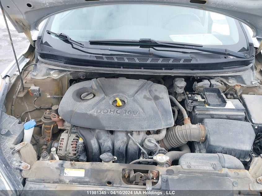 2013 Hyundai Elantra Gl VIN: 5NPDH4AE1DH234877 Lot: 11981345