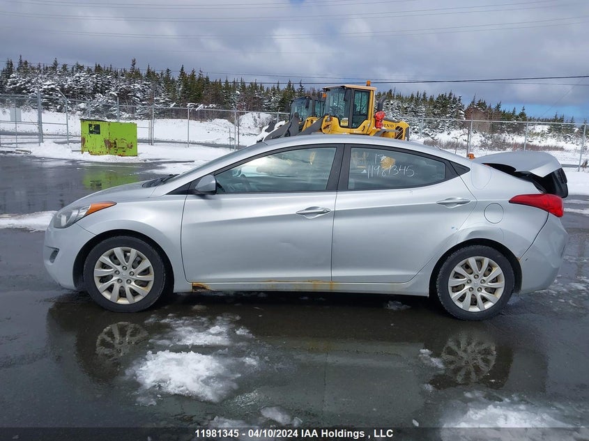 2013 Hyundai Elantra Gl VIN: 5NPDH4AE1DH234877 Lot: 11981345
