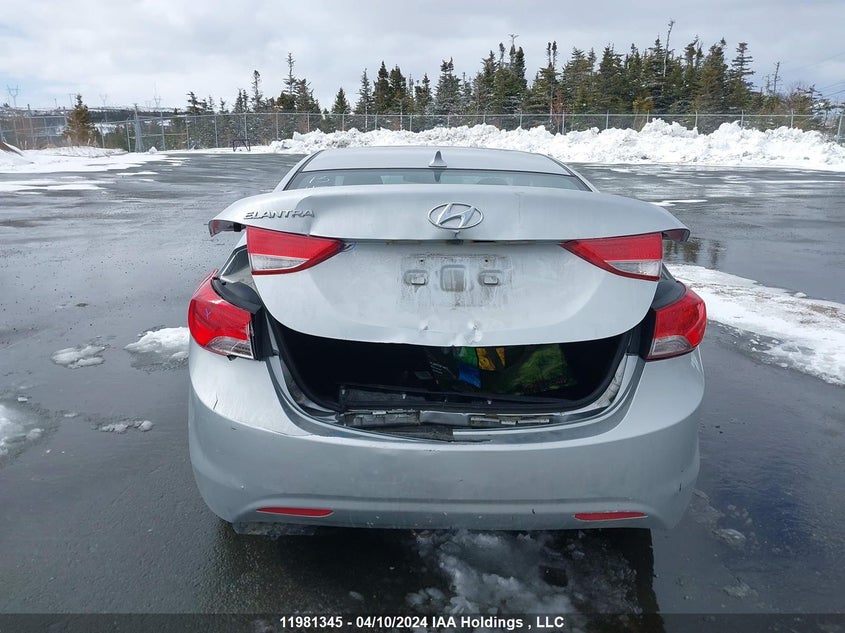 2013 Hyundai Elantra Gl VIN: 5NPDH4AE1DH234877 Lot: 11981345