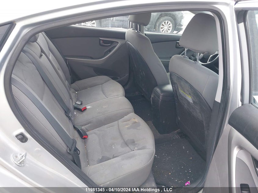 2013 Hyundai Elantra Gl VIN: 5NPDH4AE1DH234877 Lot: 11981345