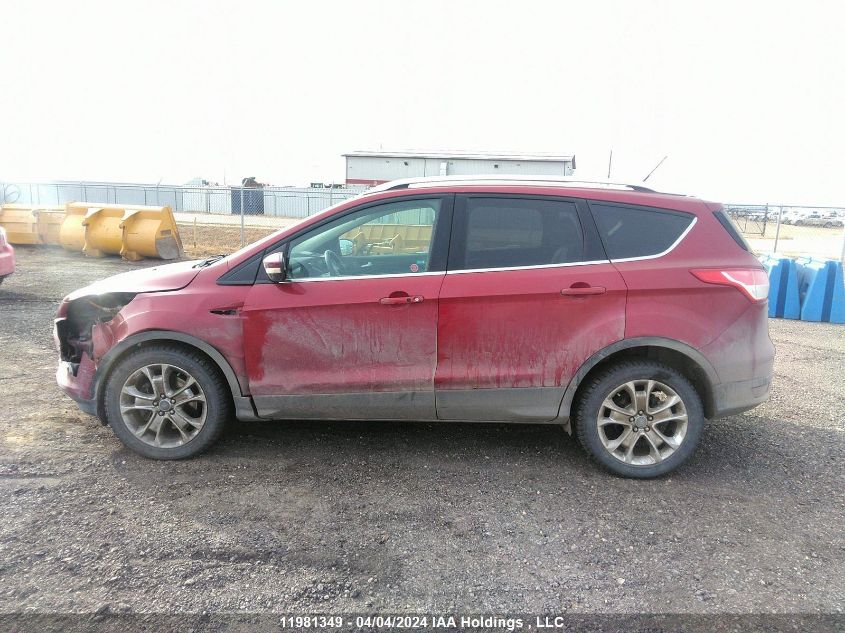 2014 Ford Escape Titanium VIN: 1FMCU9J95EUB87167 Lot: 11981349