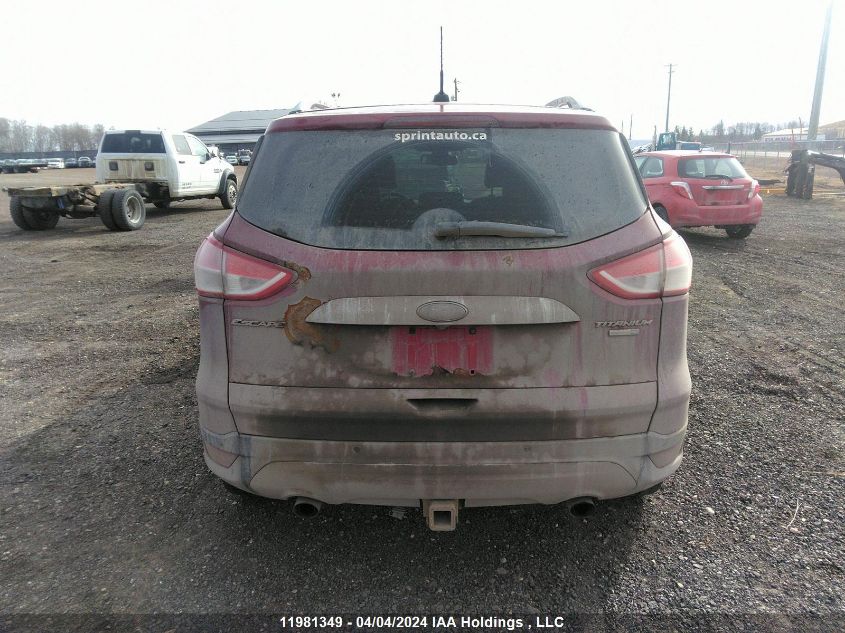 2014 Ford Escape Titanium VIN: 1FMCU9J95EUB87167 Lot: 11981349