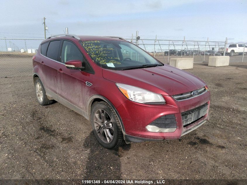 2014 Ford Escape Titanium VIN: 1FMCU9J95EUB87167 Lot: 11981349