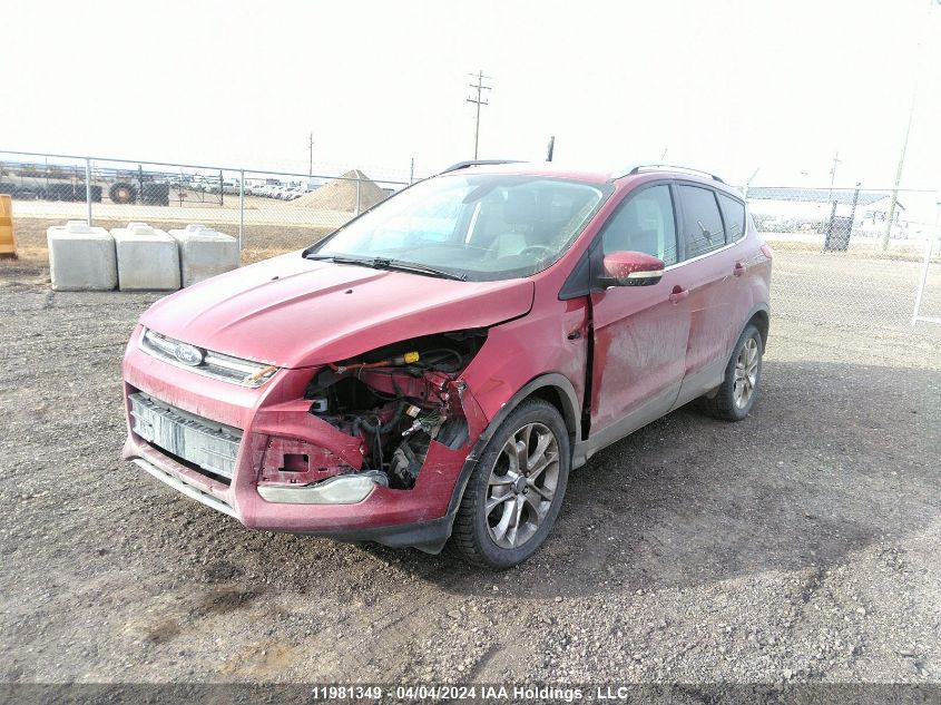 2014 Ford Escape Titanium VIN: 1FMCU9J95EUB87167 Lot: 11981349