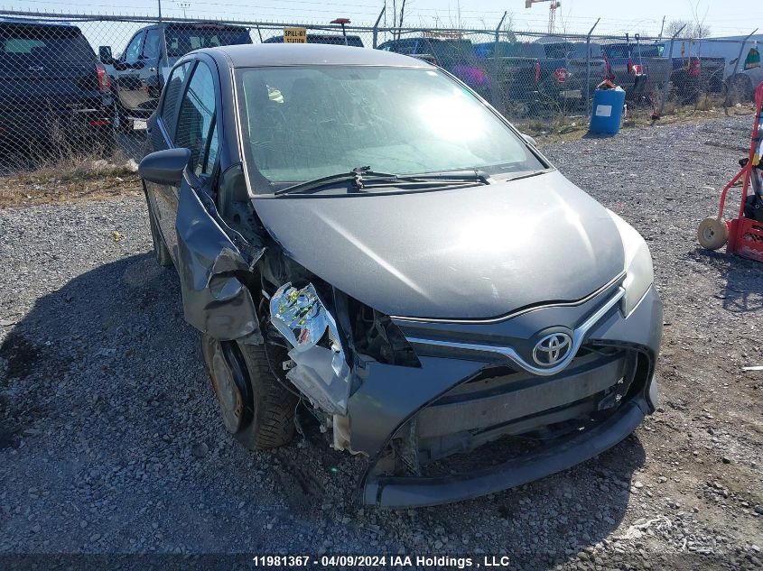 2016 Toyota Yaris VIN: VNKKTUD37GA065757 Lot: 11981367