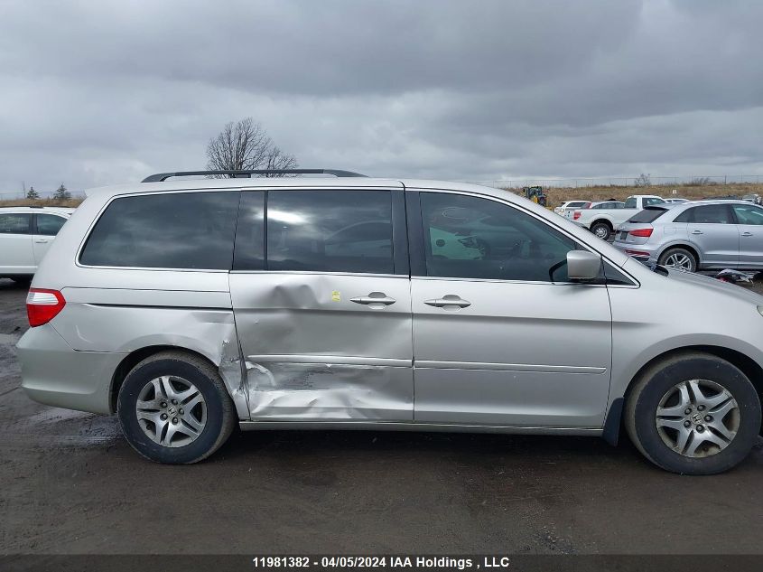 2006 Honda Odyssey VIN: 5FNRL38656B510220 Lot: 11981382