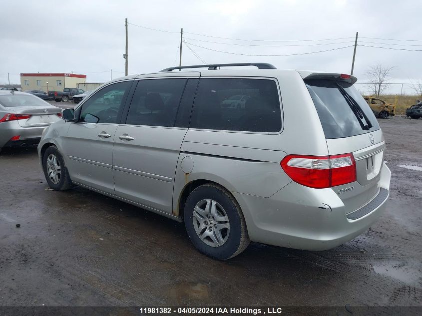 2006 Honda Odyssey VIN: 5FNRL38656B510220 Lot: 11981382