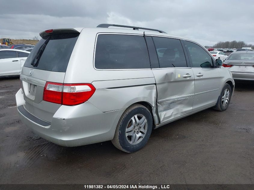 2006 Honda Odyssey VIN: 5FNRL38656B510220 Lot: 11981382