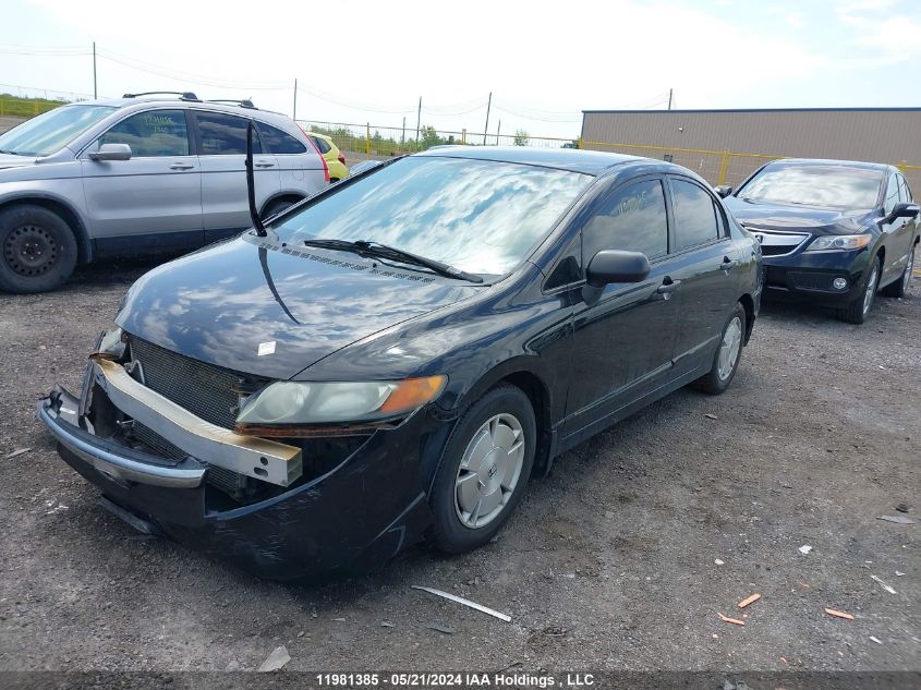 2008 Honda Civic Sdn VIN: 2HGFA16448H121629 Lot: 11981385