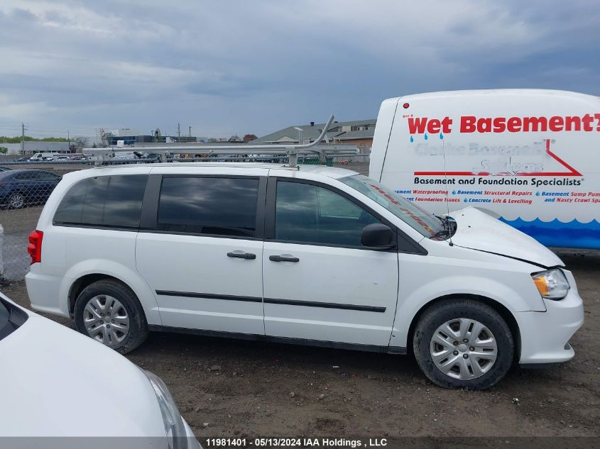 2017 Dodge Grand Caravan Se VIN: 2C4RDGBGXHR660935 Lot: 11981401