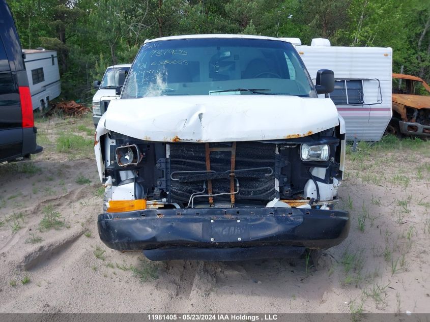 2012 Chevrolet Express VIN: 1GCWGFCA7C1144415 Lot: 11981405