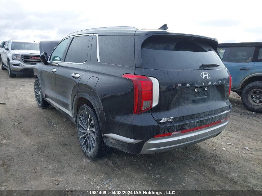 2023 Hyundai Palisade Limited VIN: KM8R5DGE1PU578561 Lot: 11981409