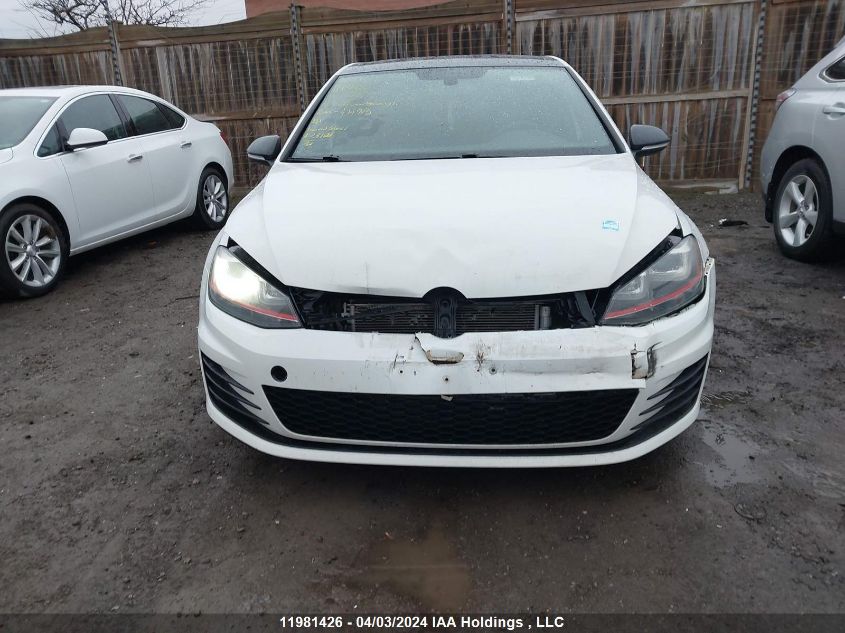 2016 Volkswagen Gti S/Se/Autobahn VIN: 3VW4T7AUXGM044417 Lot: 39240809